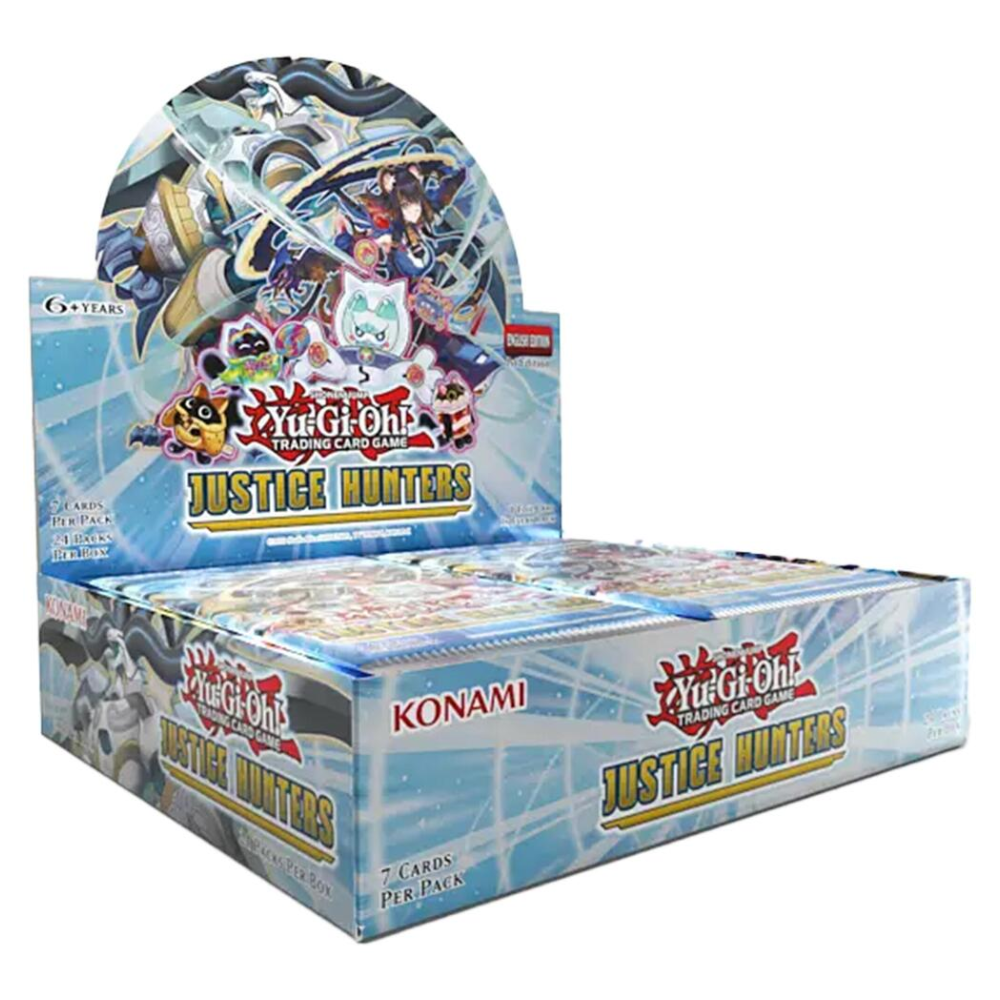 Yu-Gi-Oh! "Justice Hunters" Booster Display