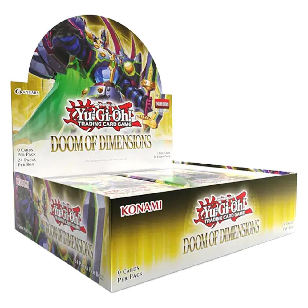 Yu-Gi-Oh! "Doom of Dimensions" Booster Display