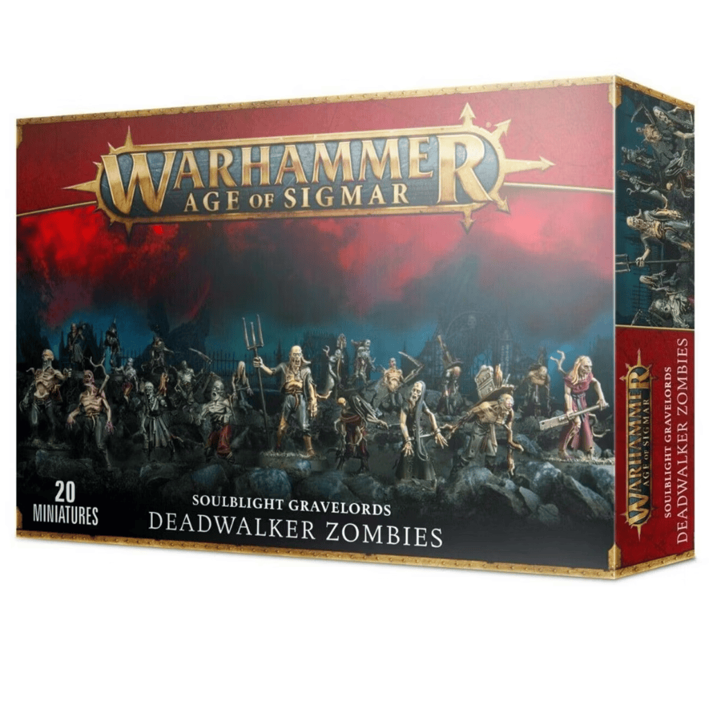 Warhammer Age of Sigmar - Soulblight Gravelords "Deadwalker Zombies" Miniatures Set